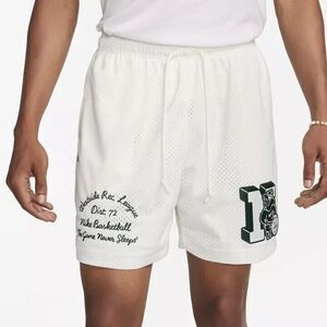 Nike Basketball Shorts Mens XL Westside Rec League 72 White Green FQ6171-133